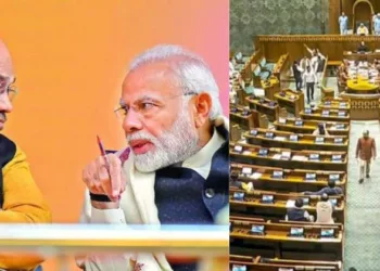 BJP issued a whip to all its Lok Sabha MPs to be present in the House tomorrow for the budget's passage