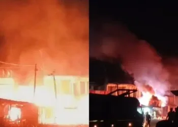 Visuals from the day of attack in Giridih