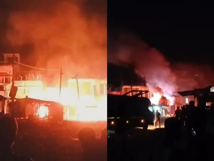 Visuals from the day of attack