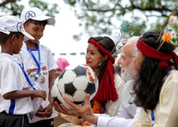 Prime Minister Narendra Modi in Shahdol, Madhya Pradesh (Photo: X)