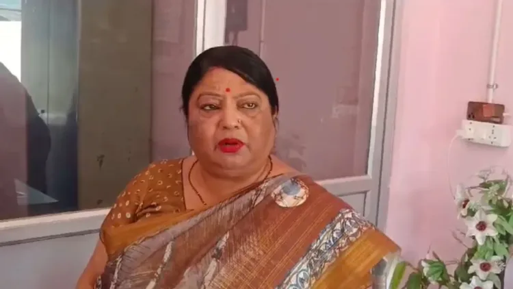 Rekha Jain, Congress leader (Photo: TV9 Bharatvarsh)
