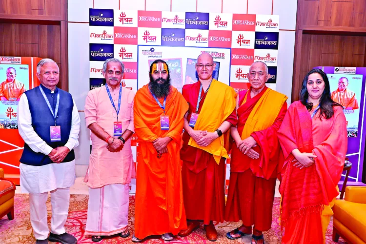 (From L to R) Gopal Arya, National Convenor of Paryavaran Sanrakshan Gatividhi, J Nandakumar, National Convener, Prajna Pravah, Acharya Mithilesh Nandinisharan ji Maharaj, Shri Hanumat Niwas Peethadhishwar, Ayodhya Dham, Rinpoche Jangchup Choeden, Secretery general, Internation Buddhist Confederation , Rinpoche Jangchup Choeden, Secretery general, Internation Buddhist Confederation, Lama Geshe Chosphel Zotpa President, Himalayan Buddhist Culture Association and Sadhvi Jaya Bharti
Founder, Human Life Foundation