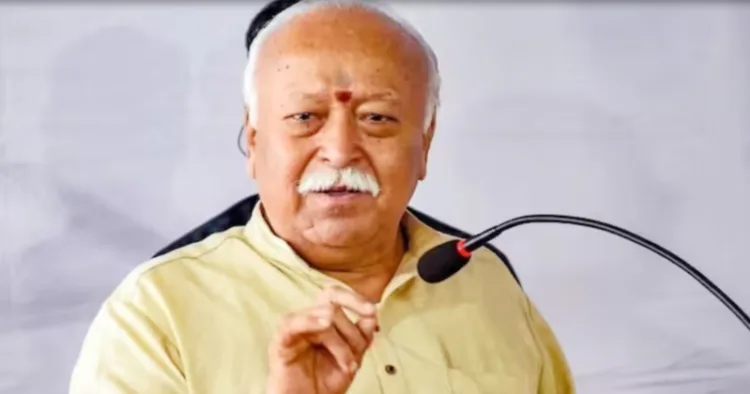RSS Sarsanghchalak Dr Mohan Bhagwat