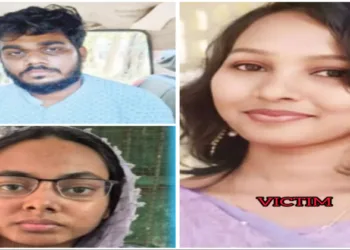 Top Left Abdul Hafeez who killed a 31-year-old Hindu woman, Loganayagi (Image of victim on the right)