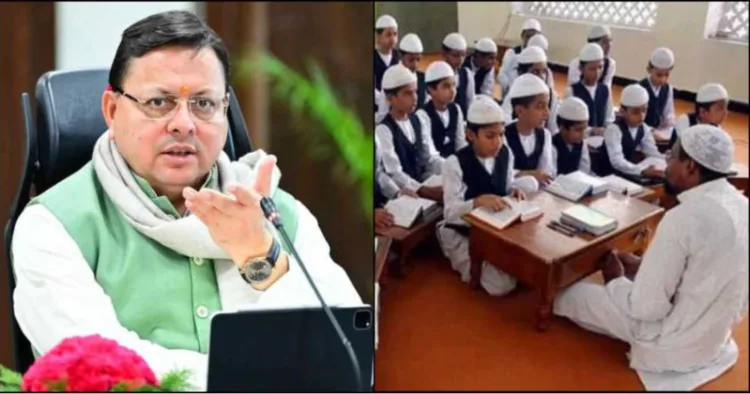 Uttarakhand Chief Minister Pushkar Singh Dhami's govt's big crackdown on illegal madrasas