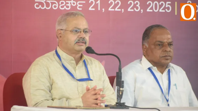 Sunil Ambekar, Akhil Bharatiya Prachar Pramukh, RSS and N. Tippeswamy, Kshetra Karyavah of Dakshin Madhya Kshetra (Karnataka, Andhra and Telangana)