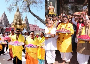 Gift exchange between Kashi Vishwanath Mandir and Mathura’s Laddu Gopal