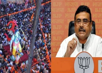 BJP leader Suvendu Adhikari (Right)