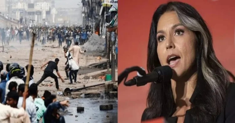 US National Intelligence Director Tulsi Gabbard (Right)