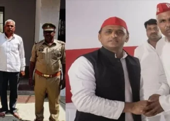 SP leader Janardan Yadav rapes 17-year-old student in Ballia (Source: Etv Bharat)