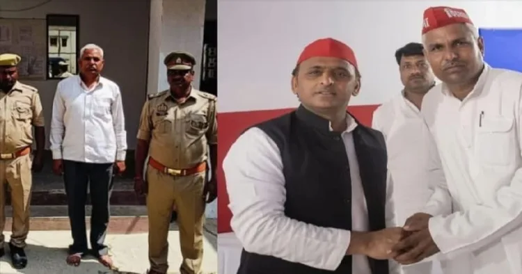 SP leader Janardan Yadav rapes 17-year-old student in Ballia (Source: Etv Bharat)