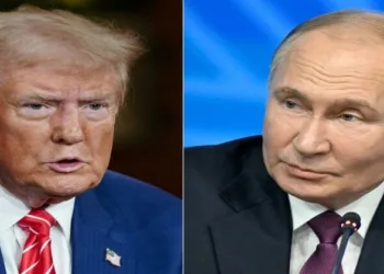 US President Donald Trump (Left) and Russian President Vladimir Putin (Right)
