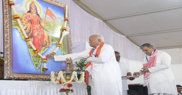 RSS Sarsanghchalak Mohan Bhagwat inaugurates three-day ABPS meeting