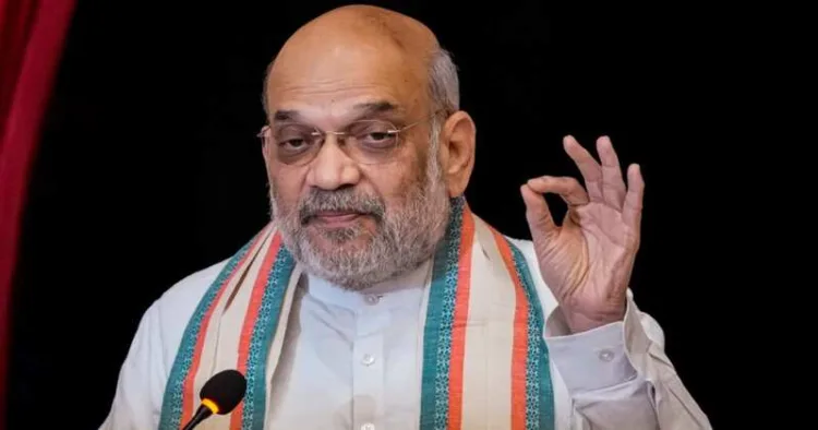 Union Home Minister Amit Shah