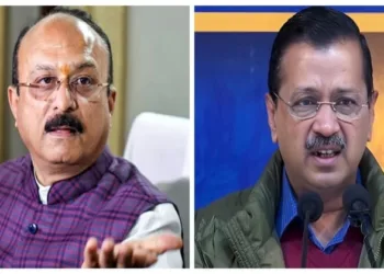 Delhi Education Minister Ashish Sood (Left) and Former Delhi Chief Minister Arvind Kejriwal (Right)