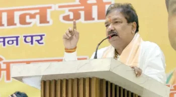 Bihar BJP president Dilip Jaiswal, image courtesy: Anugamini