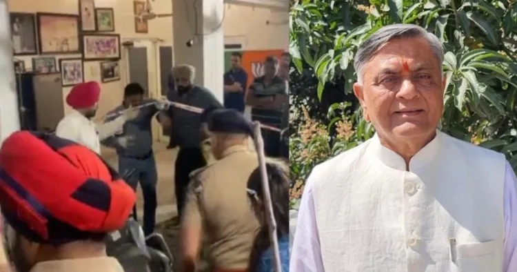 Blast outside BJP Leader Manoranjan Kalia’s home in Jalandhar