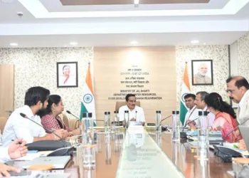 Union Minister of Jal Shakti, Shri C. R. Patil, chaired a review meeting of various projects implemented by the Wildlife Institute of India
