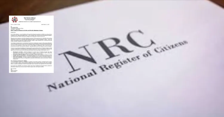 Meitei Alliance urges PM Modi to prioritise NRC update before delimitation in Manipur