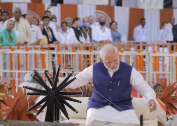 Prime Minister Narendra Modi himself frequently dons Khadi attire — like jackets and kurtas