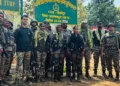 A Representative image- Personnel of ITBP at newly opened COB near Chhattisgarh- Maharashtra border, image credit: Amarujala