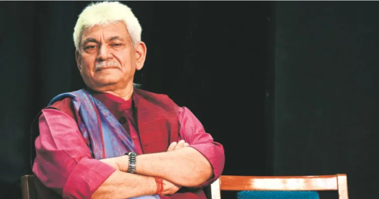 Lieutenant Governor Manoj Sinha