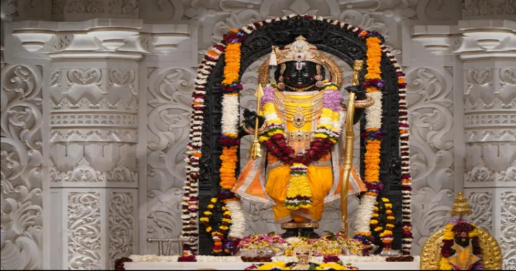 Murti of Bhagwan Ram at Ayodhya's Ram Mandir