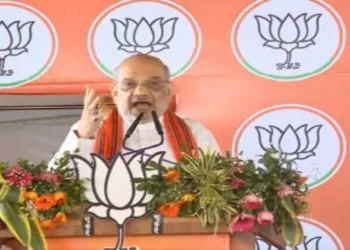 Union Home Minister Amit Shah addressing the gathering