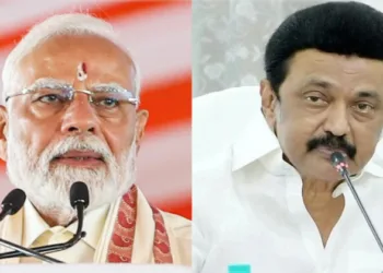 (Left) PM Narendra Modi ( Right) Tamil Nadu CM MK Stalin