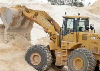 Representative image of sand mining