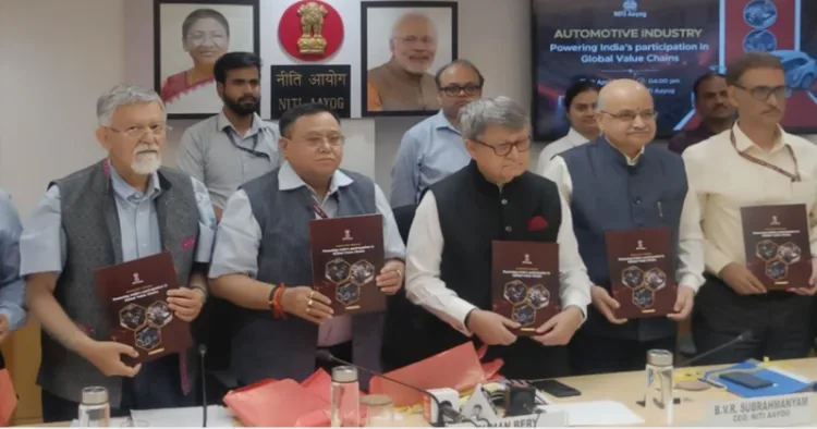 Battery manufacturing hubs are emerging in regions like Europe and the U.S., creating a competitive environment for India to participate in this fast-evolving sector. Image Credit: Twitter(@airnewsalerts)