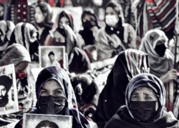 Baloch women lead the protest (File Image)