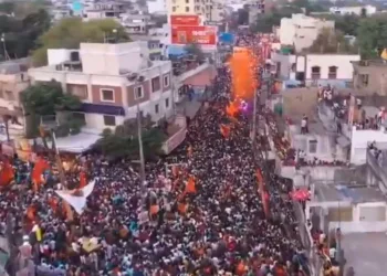 Sri RamNavami Shobha Yatra in Bhagyanagar