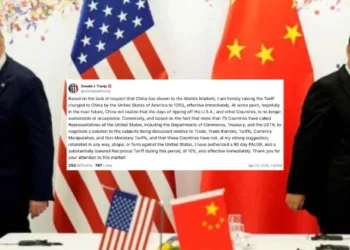 US increases tariff on China to 125 per cent