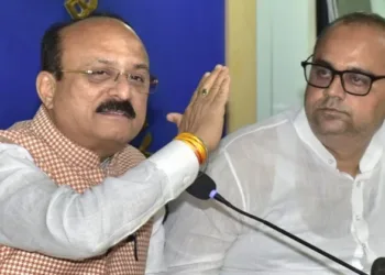 Delhi Power Minister Ashish Sood (Left) with Delhi Transport Minister Dr. Pankaj Kumar Singh (Right)