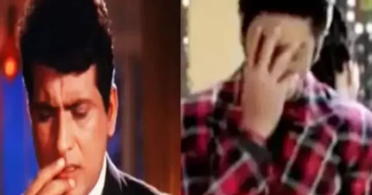 (L to R) Manoj Kumar and Shah Rukh Khan