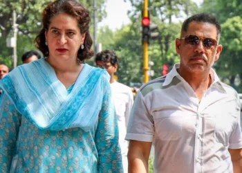 Robert Vadra and Priyanka Gandhi Vadra