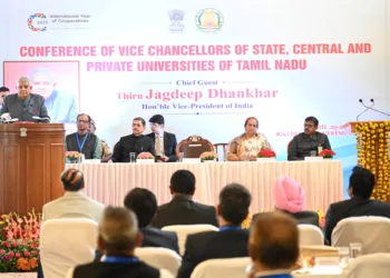 Conference of Vice-Chancellors of State, Central and Private Universities of Tamil Nadu at Raj Bhavan in Udhagamandalam, Tamil Nadu
