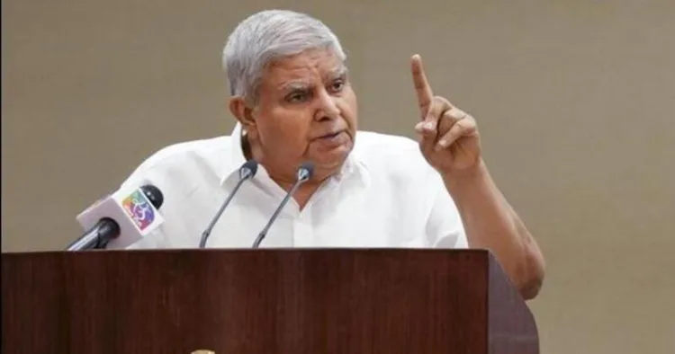 Vice President Jagdeep Dhankhar