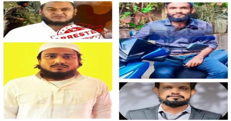 Arrested Islamists
