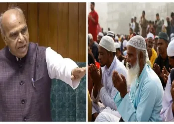 Waqf Amendment Bill JPC Chairman Jagdambika Pal (Left)