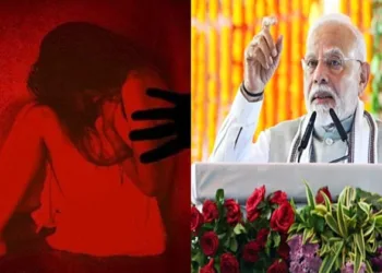 Prime Minister Narendra Modi (Right)