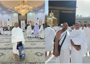 Ali Murtaza in Mecca (Photo: Facebook)