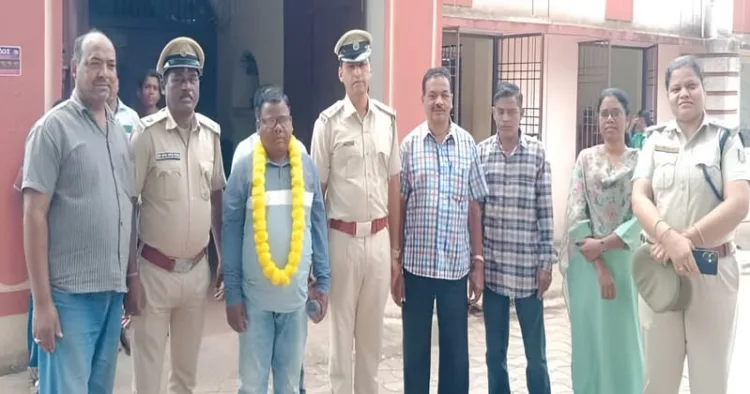 Mahendra Hembram released from Odisha's Keonjhar jail after serving 25 years in prison