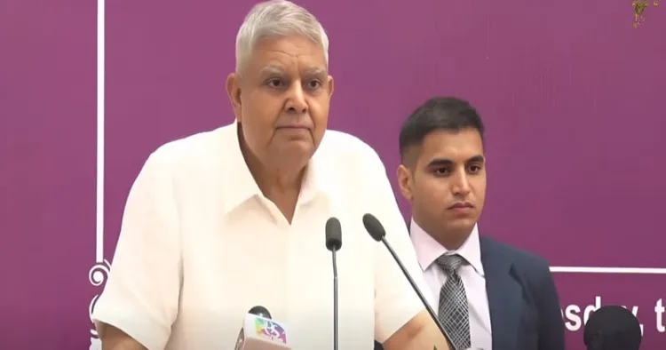 Vice President Jagdeep Dhankhar