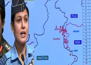 Colonel Sofiya Qureshi (Left) and Wing Commander Vyomika Singh (Right)