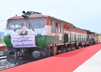 Mizoram's capital Aizawl, is now connected to the railway network