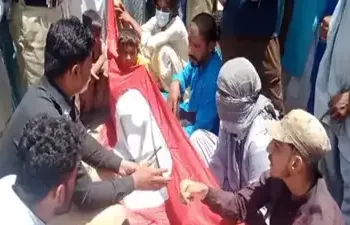 Protesters in Sindh agaonst Pakistans occupation of their region
