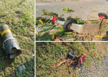 Turkish Kamikaze drone recovered in Naushera