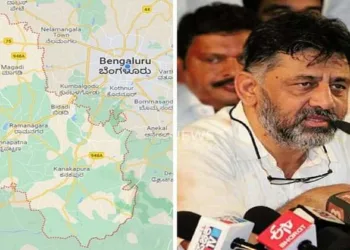 Karnataka Deputy Chief Minister D K Shivakumar (Right)